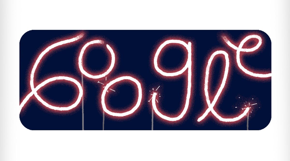 Fourth of July 2020 Google Doodle Is a Sparkly Firework GIF and It’s Gorgeous! Search Engine Giant Celebrates US Independence Day With Joy & Fervour