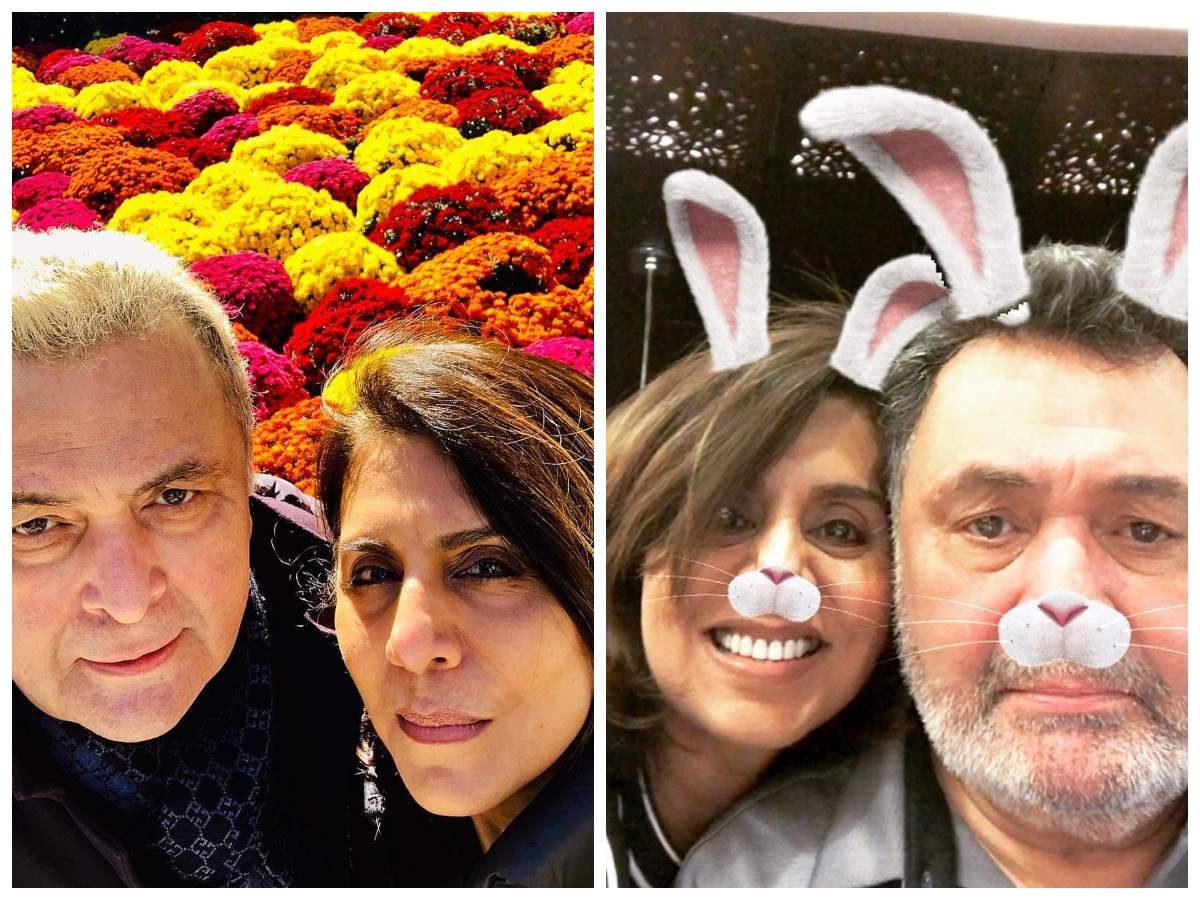 Happy Birthday, Neetu Kapoor: THESE selfies of the actress and husband Rishi Kapoor are all things love