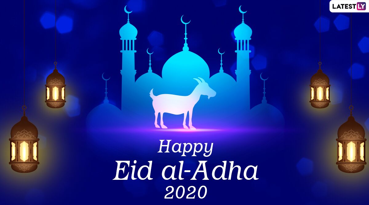 Happy Eid al-Adha 2021 Images and HD Wallpapers For Free Download Online:  Wish Bakrid Mubarak With WhatsApp Stickers and Facebook GIF Greetings to  Family And Friends