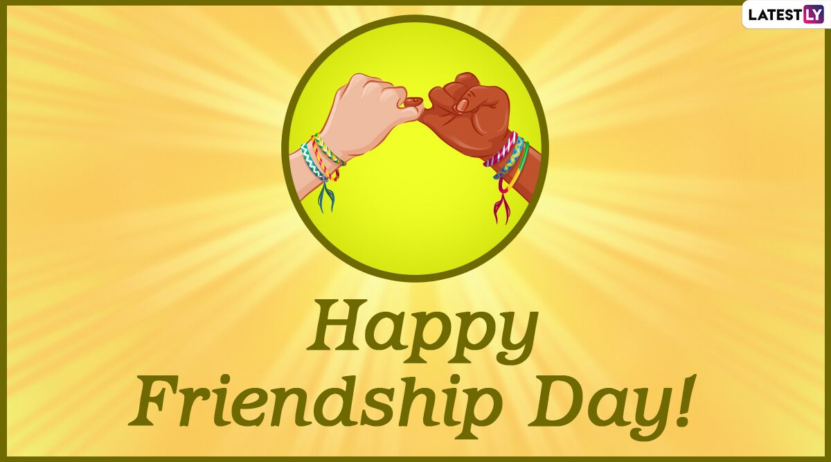 Happy Friendship 2020 Wishes and HD Images: WhatsApp Sticker Messages, Facebook Greetings, GIFs, Quotes and SMS to Send on International Friendship Day