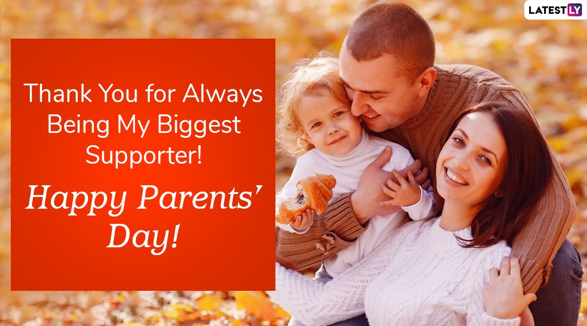 Happy Parents Day 2020 Greetings: WhatsApp Stickers, Facebook Quotes, Instagram Stories, GIF Images, Messages And SMS to Express Gratitude to Your Parents