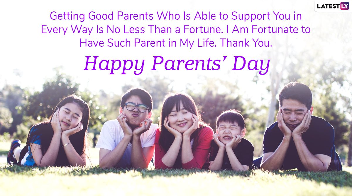 Happy Parents Day 2020 HD Images & Greetings for Free Download Online: Celebrate Parents’ Day With WhatsApp Stickers, GIF Messages, Quotes, HD Wallpapers and Sweet Wishes