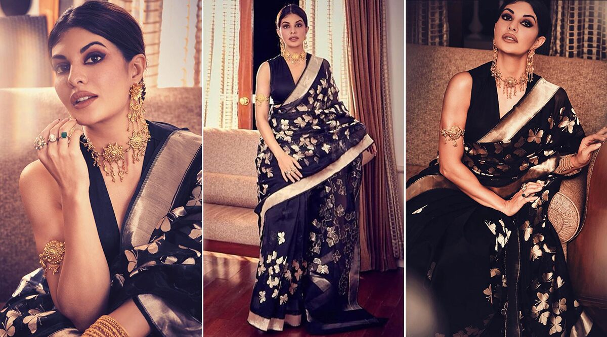 Jacqueline Fernandez, We Are Delighting in the Beauty of Your Bewitching Six Yards of Elegance!