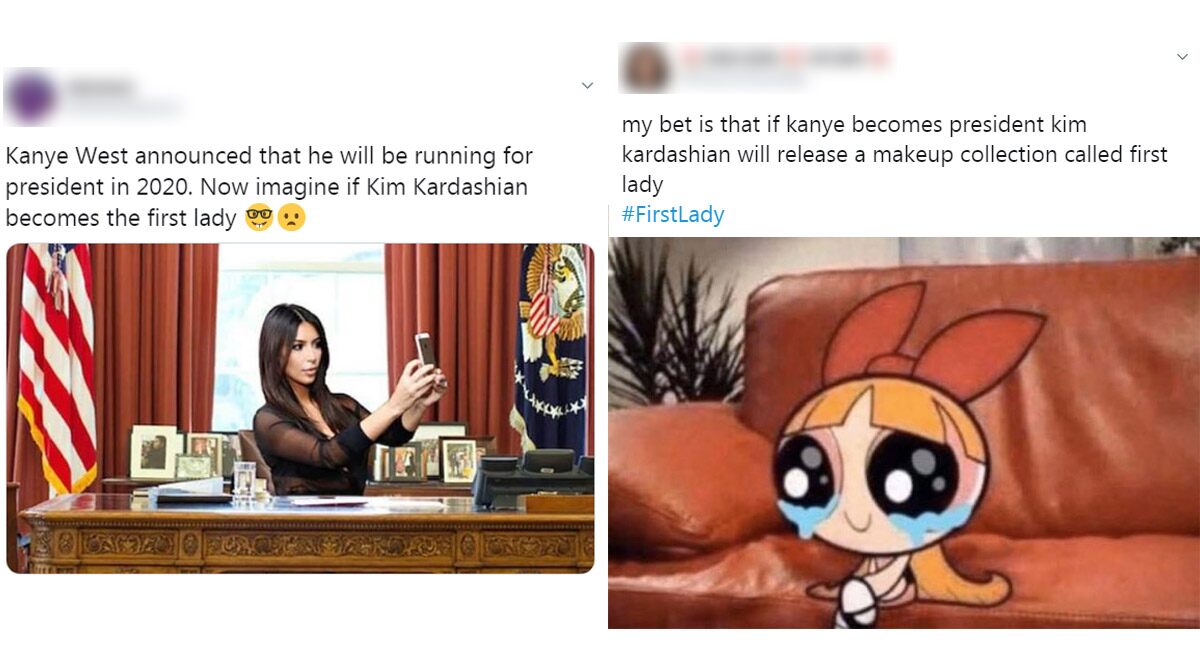 #KanyeWest, #KimKardashian and #FirstLady Funny Memes Trend on Twitter As Netizens Struggle to Process the Announcement of Kanye West Running for 2020 US Presidential Election!
