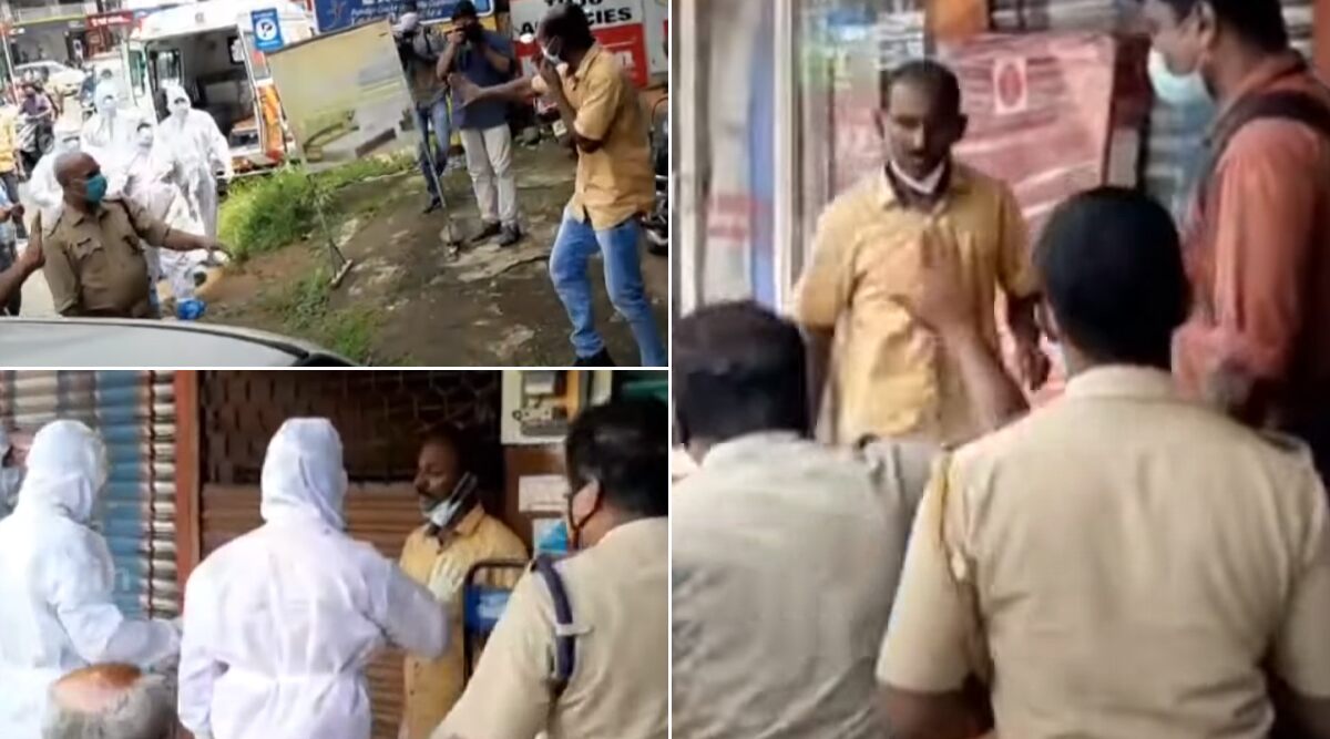 Kerala Health Workers Wearing PPE Kits Chase Man Who Violated Home Quarantine in Pathanamthitta, Nab Him; Video Goes Viral