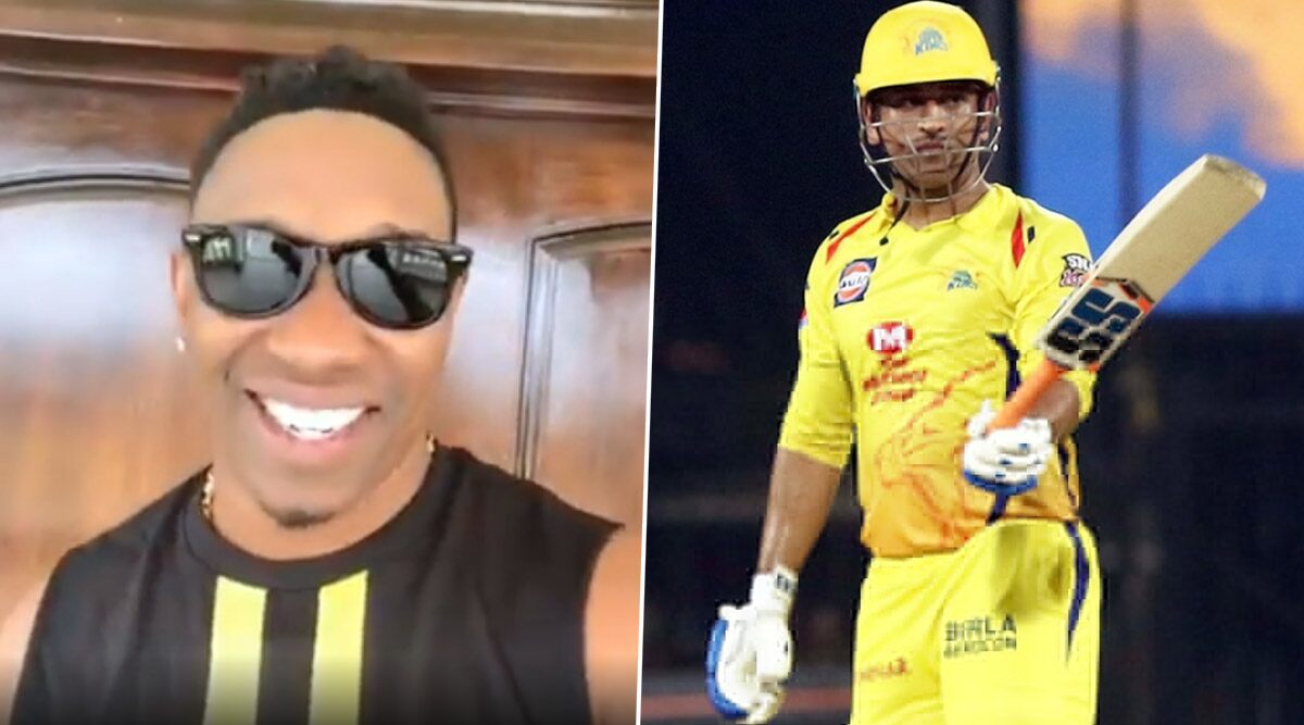 MS Dhoni Birthday: Dwayne Bravo Releases ‘Helicopter 7’ Song As He Pays Tribute to the CSK Captain (Watch Video)