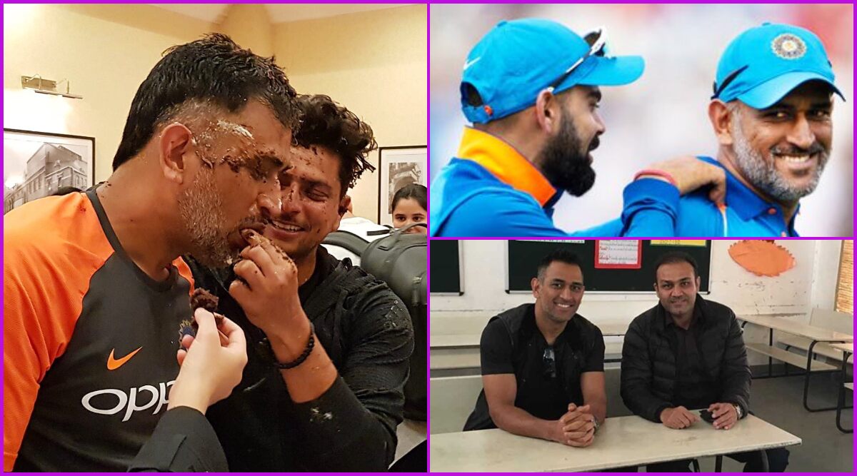 MS Dhoni Birthday Messages: Virat Kohli, Virender Sehwag, Kedar Jadhav, Shikhar Dhawan and Others From Cricket Fraternity Wish CSK Captain As He Turns 39