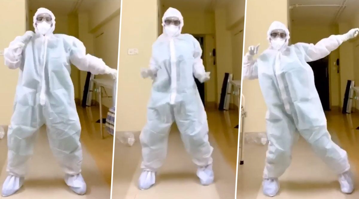 Mumbai Doctor Effortlessly Grooves in PPE Kit to 'Garmi', Gets Appreciated by Varun Dhawan and Nora Fatehi (Watch Viral Video)