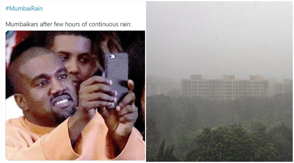 Mumbai Receives Heavy Rainfall, Netizens Trend #MumbaiRain With Pics, Videos and Funny Memes to Enjoy The Weather