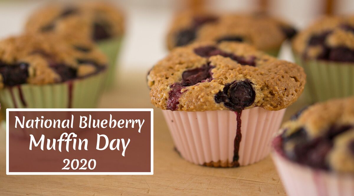 National Blueberry Muffin Day 2020: Quick And Easy Recipe to Bake Soft And Moist Muffins at Home (Watch Video)