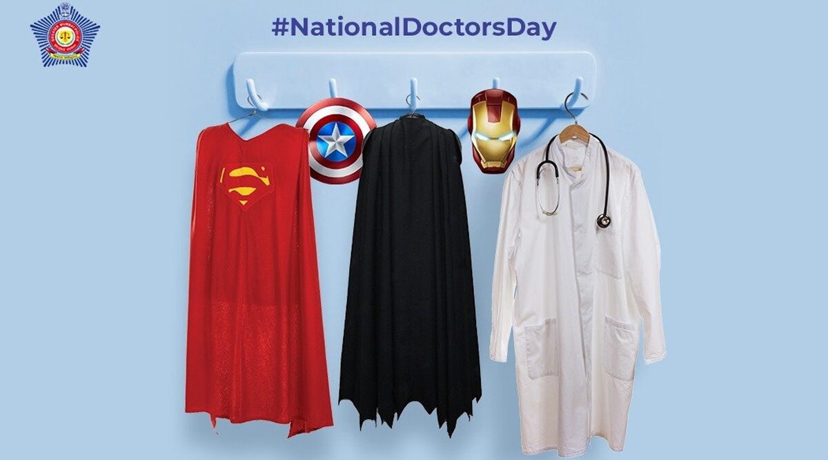 National Doctor’s Day 2020 Wishes: Mumbai Police's Tweet ‘Doctor’s Apron is No Less Than Superhero’s Cape’ Thanking Medical Professionals for Their Selfless Service Is Must See!