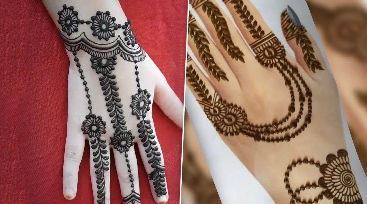 New Eid al-Adha 2020 Easy Arabic Mehendi Designs for Hands: Latest Simple DIY Mehndi Images & Indian Henna Patterns to Adorn Your Palms This Bakrid (Watch Videos)