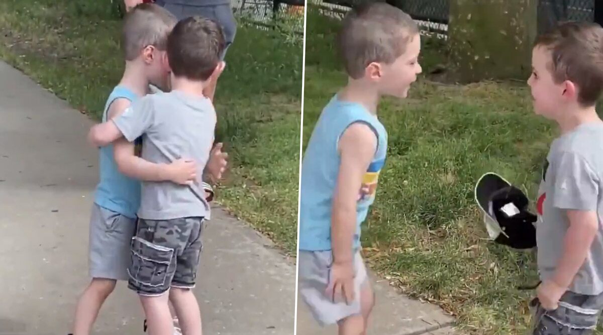New Video of Toddlers Hugging Each Other Go Viral, Watch Heartwarming Reunion of Two Adorable BFFs in New York After Months of Quarantine!