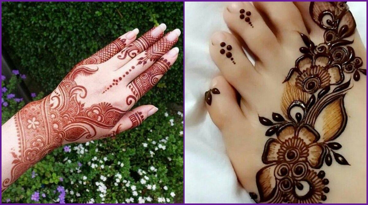 Quick 5-Minute Mehndi Designs For Sawan Somvar 2020: Easy Yet New Traditional Indian Mehandi Tips and Tricks to Apply Beautiful Henna Patterns During Shravan Month