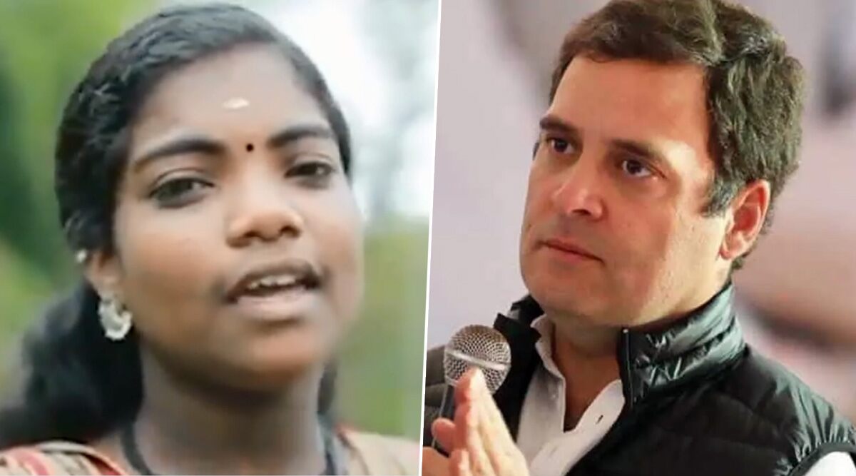 Rahul Gandhi Shares a Melodious Video of Kerala Singer, Renuka; Hopes Her Natural Talent Will Take Her to Greater Heights