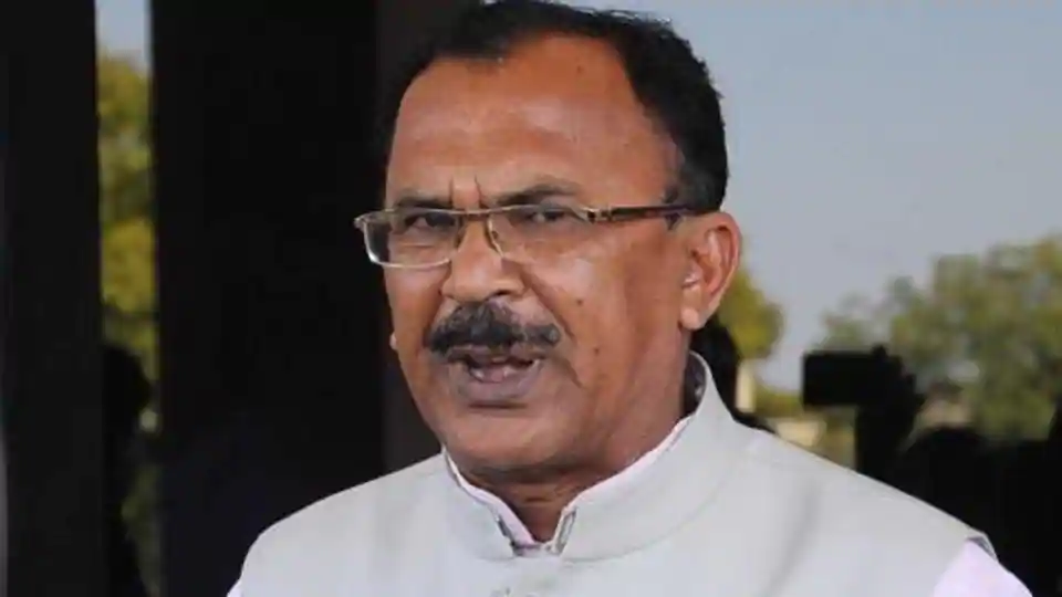 Former Rajasthan education minister Vasudev Devnani