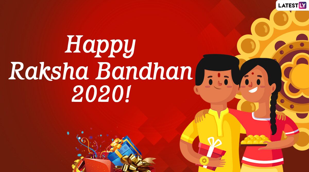 Raksha Bandhan 2020 HD Images and Wishes for Brothers: WhatsApp Stickers, GIFs, Facebook Greetings and Instagram Messages to Wish Happy Rakhi