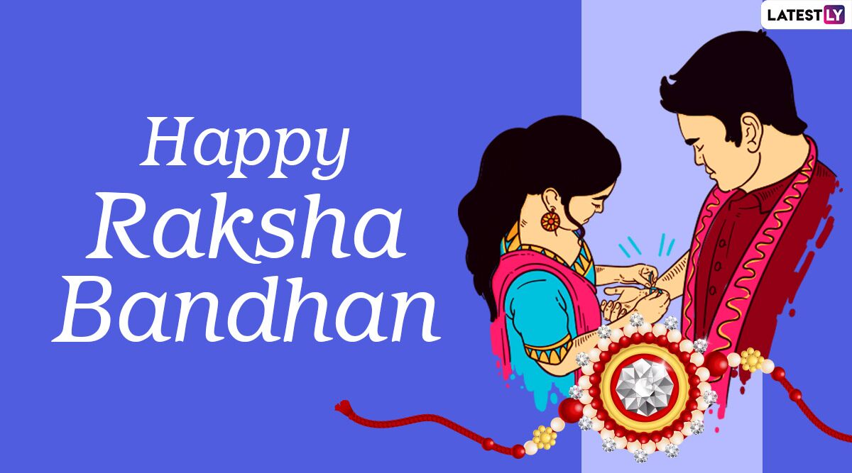 Raksha Bandhan 2020 Messages For Sisters: WhatsApp Stickers, HD Images, Facebook GIFs and Quotes to Send Your Beloved Sister Happy Raksha Bandhan Wishes