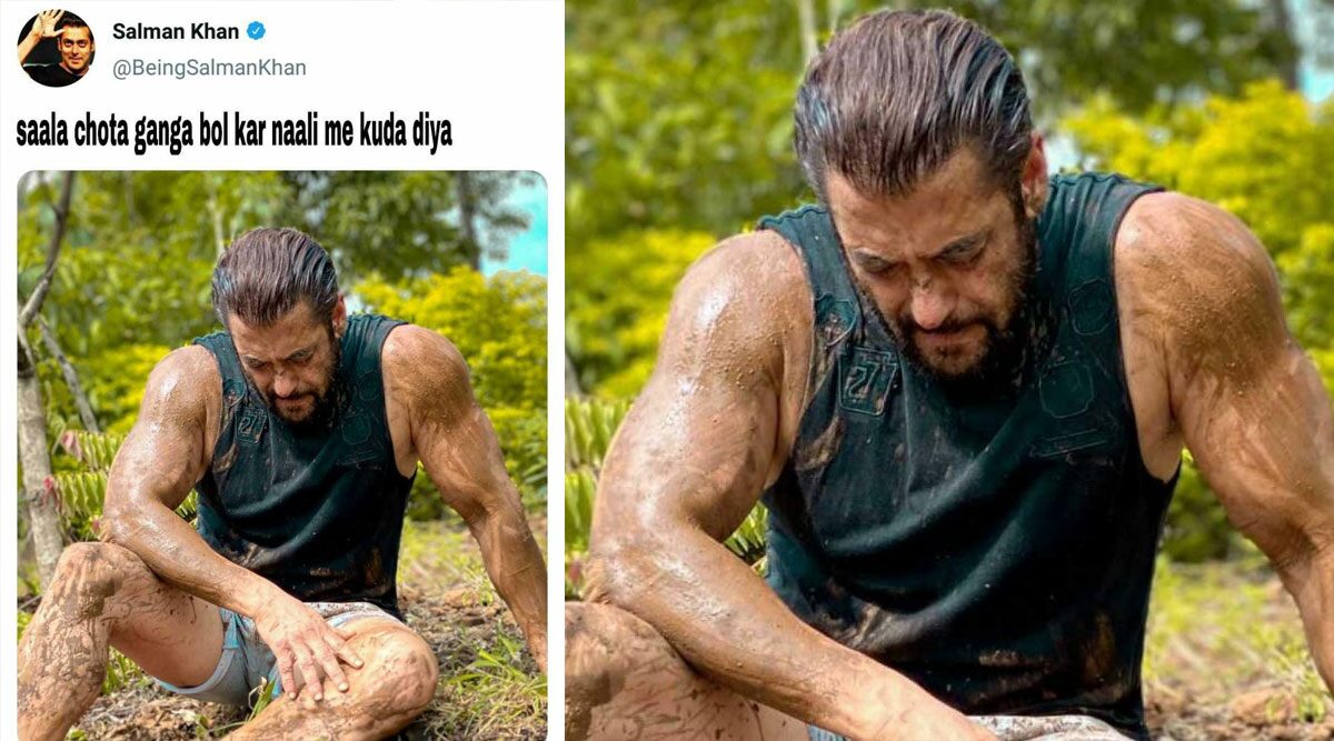 Salman Khan’s Muddy Pic as a ‘Farmer’ Becomes the New Target of Funny Memes and Jokes (View Tweets)