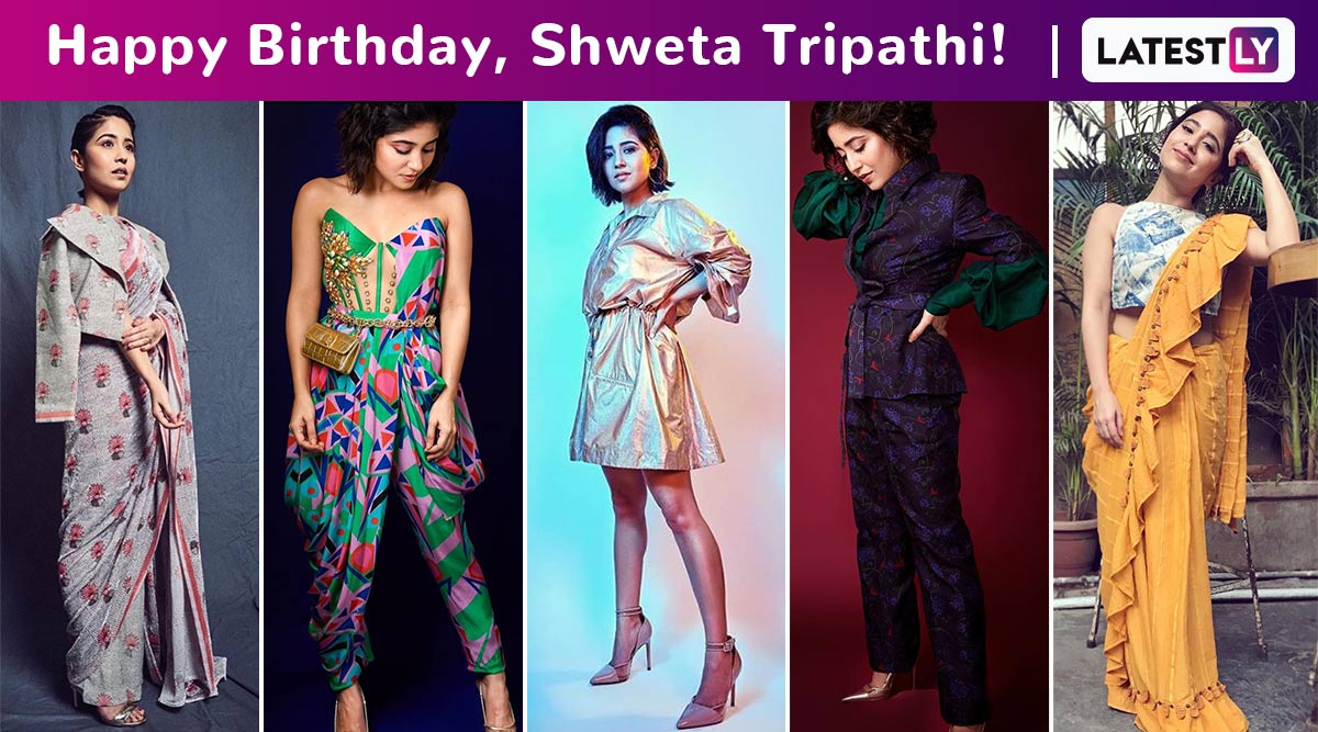 Shweta Tripathi Birthday Special: A Peek Into the Vivacious Girl’s Love for Homegrown Labels That Are Impeccable and Irresistibly Chic!
