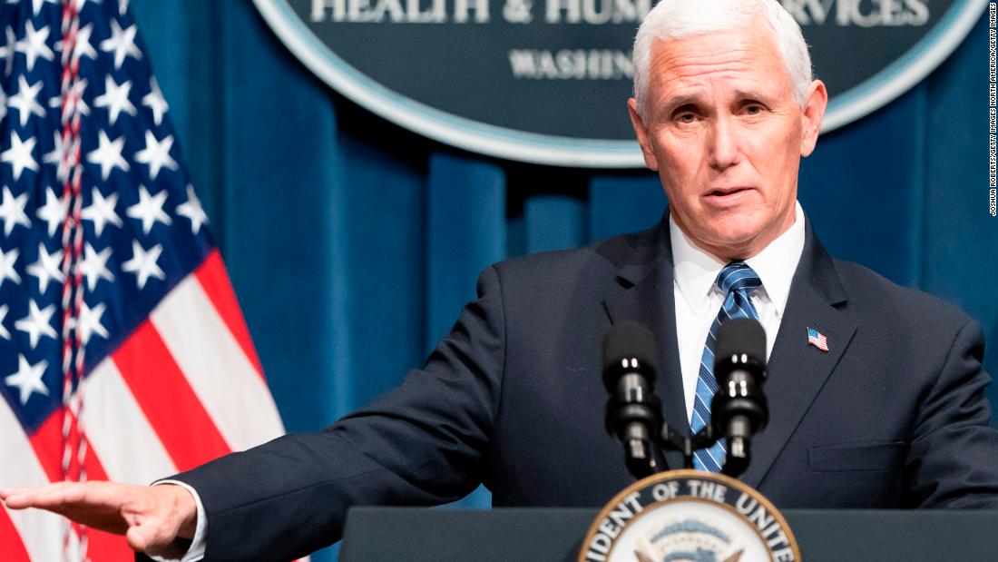 Some doctors met with Pence after their group's video was removed for misleading info