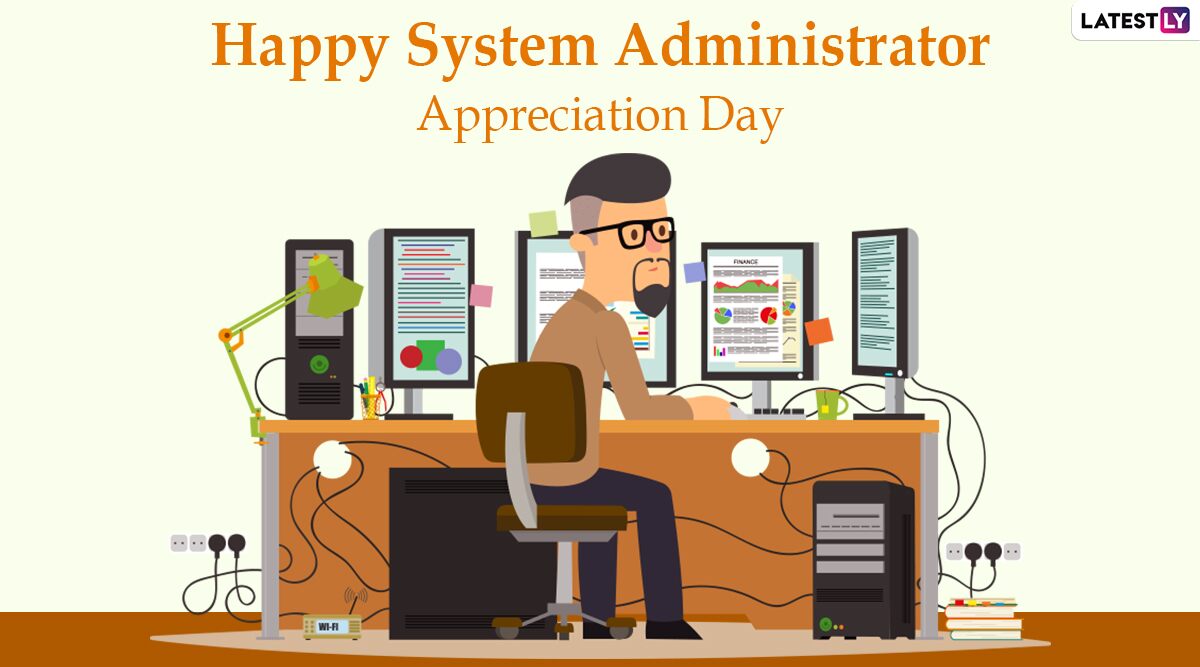 System Administrator Appreciation Day 2020 Images & HD Wallpapers for Free Download Online: Wish Happy SysAdmin Day With WhatsApp Messages and Greetings