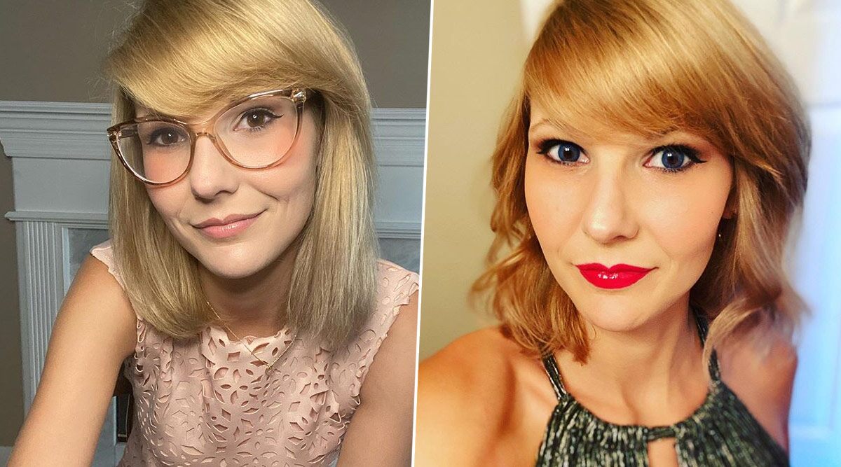 Taylor Swift Lookalike, Tennessee Nurse Ashley, Cannot Leave Her House Because of Her Resemblance to The Singer (Check Pics and Videos)