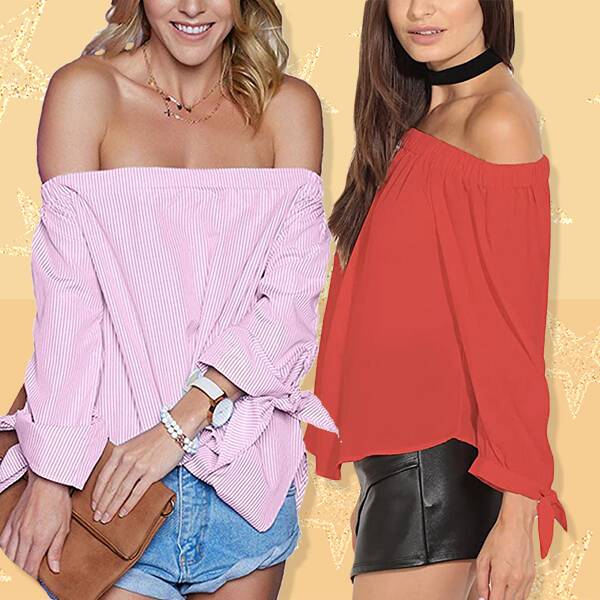 This $22 Off-the-Shoulder Blouse Has 1,000+ 5-Star Amazon Reviews