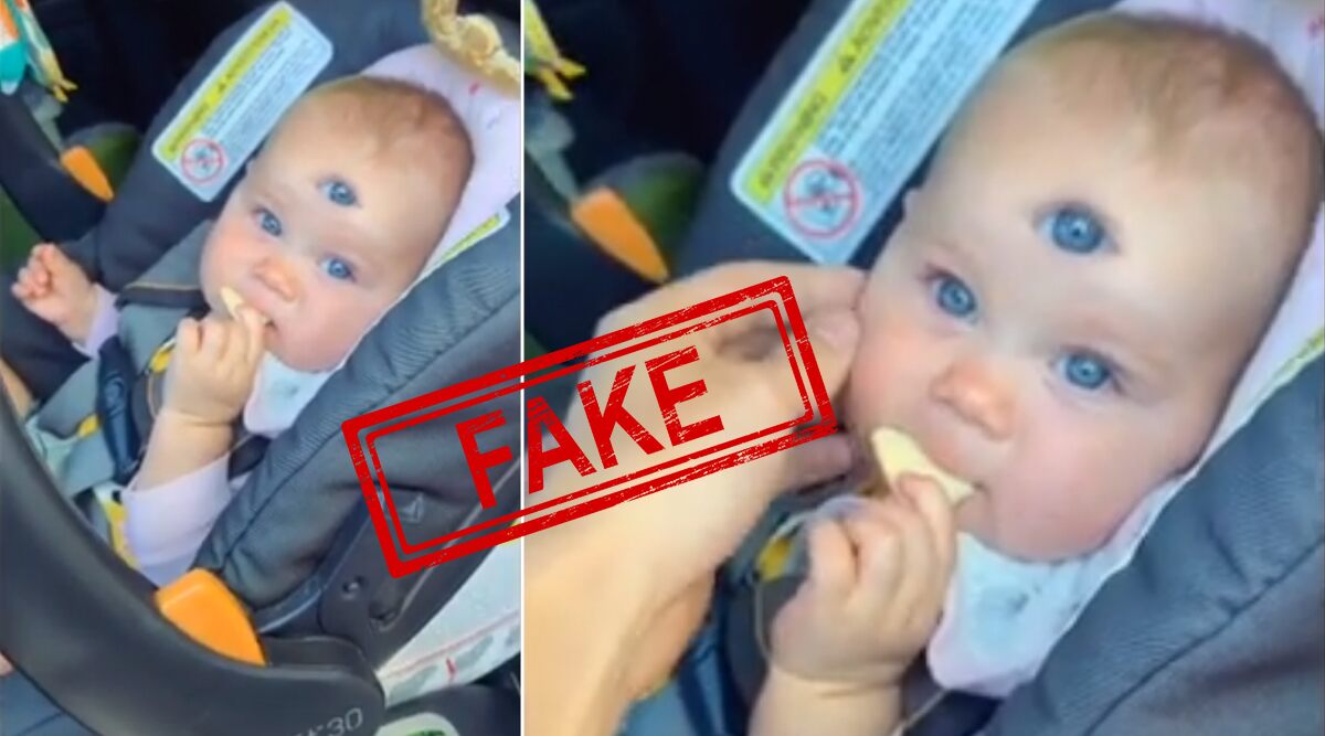 'Three Eyed Boy in Germany'? Video of Three-Eyed Baby Born in Germany Is Fake, Here’s Fact Check to Find Truth Behind the Viral Clip