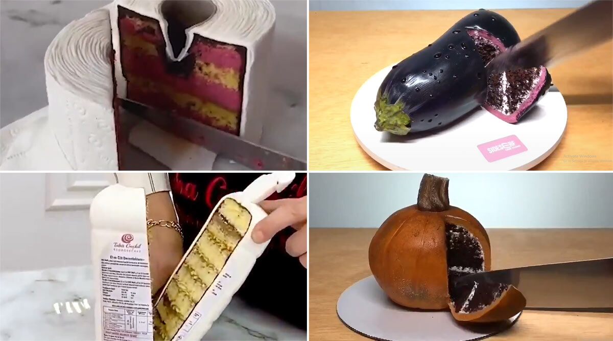 Viral Videos of Realistic Cakes in Shape of Everyday Objects is Making Twitterati Uncomfortable; Netizens Joke About Cutting Random Things to See if It's Cake