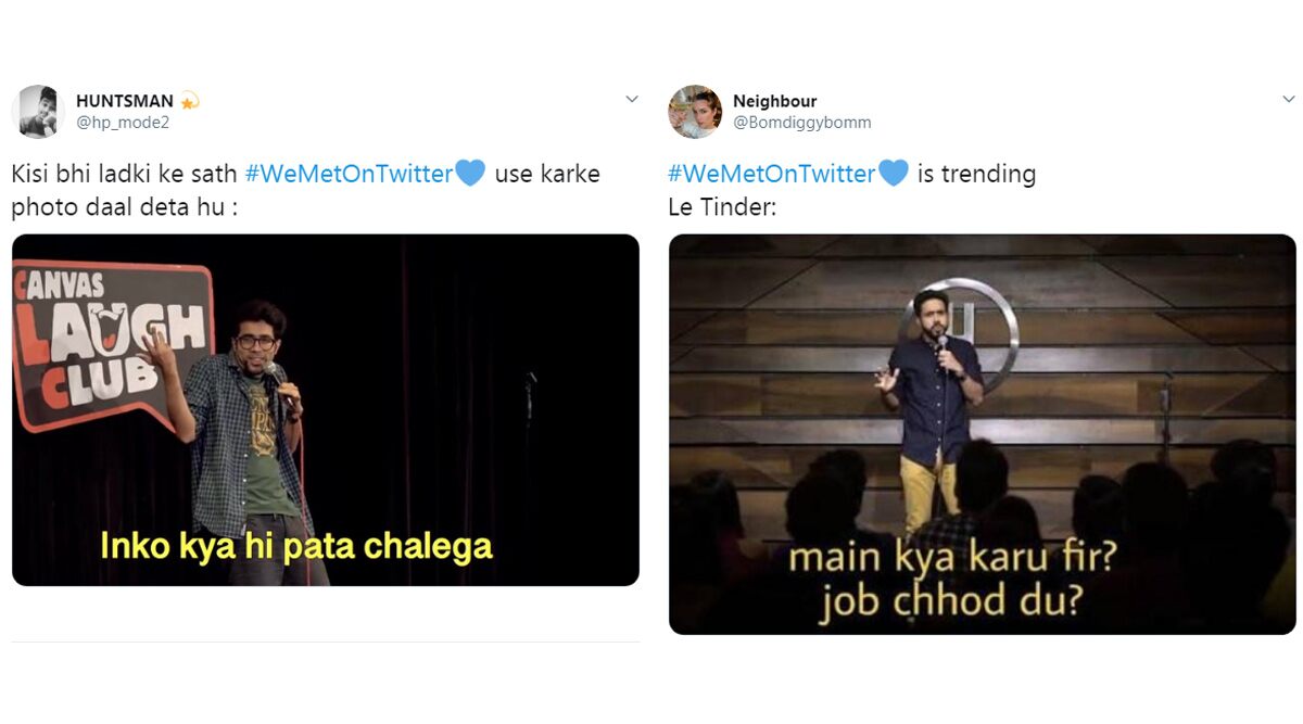 #WeMetOnTwitter Trend is Back and so Are The Funny Memes! Users Post Their Twitter Love Stories, Singles Resort to Making Jokes