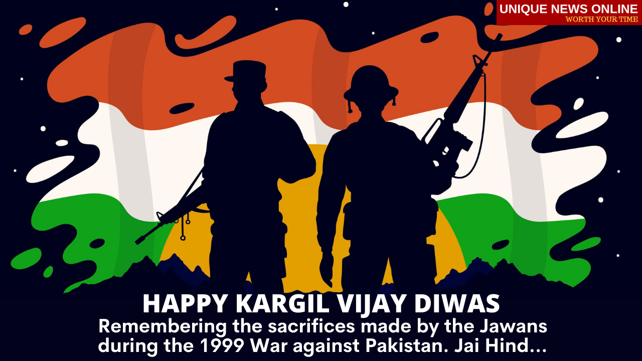 Kargil Vijay Diwas 2021 Messages and HD Images: WhatsApp Stickers, Patriotic Quotes, Facebook Greetings and SMS to Send Wishes and Honour Indian Soldiers Who Lost Their Lives in The Kargil War
