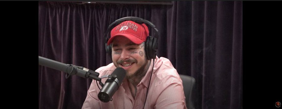 Post Malone wears a University of Utah hat on Joe Rogan’s podcast, explains why he moved to Utah