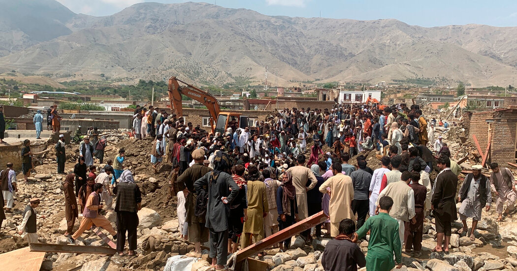 Afghanistan Floods Leave Dozens Dead