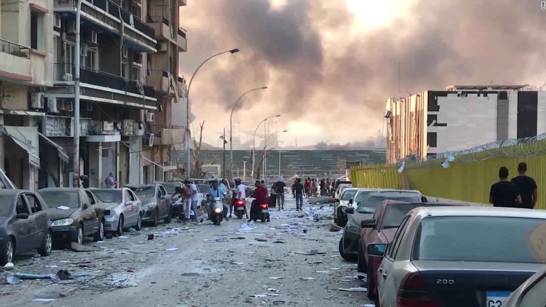 Devastating aftermath of deadly blast in Beirut