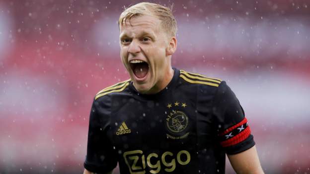 Donny van de Beek: Manchester United interested in Ajax midfielder