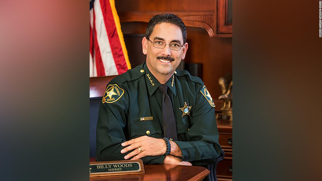 Florida sheriff bans his deputies and office visitors from wearing masks on a day his county broke records for Covid-19 deaths