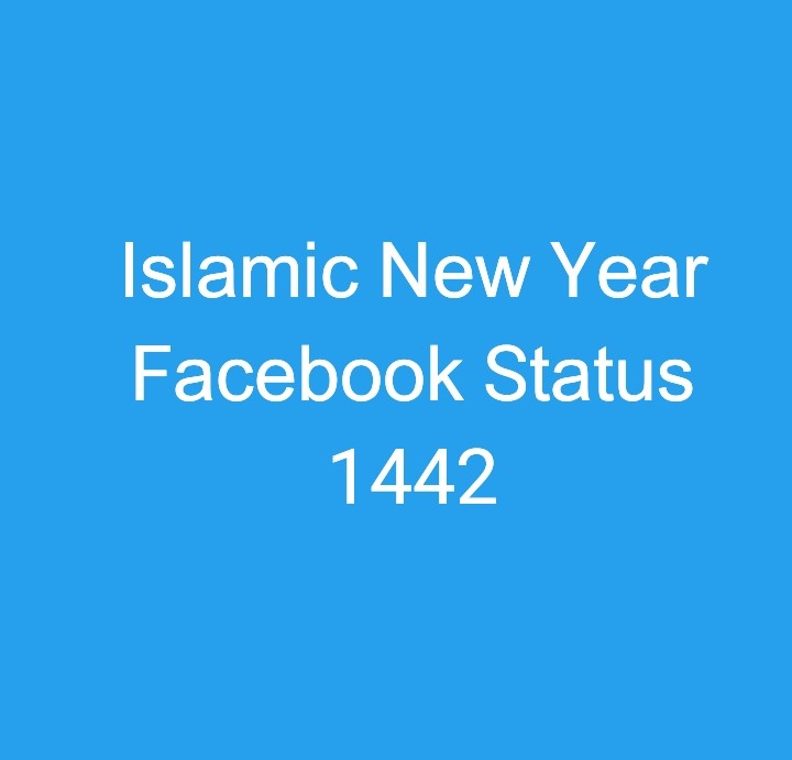 Islamic New Year Facebook Status 1442 - Muharram Greetings FB Post 2020