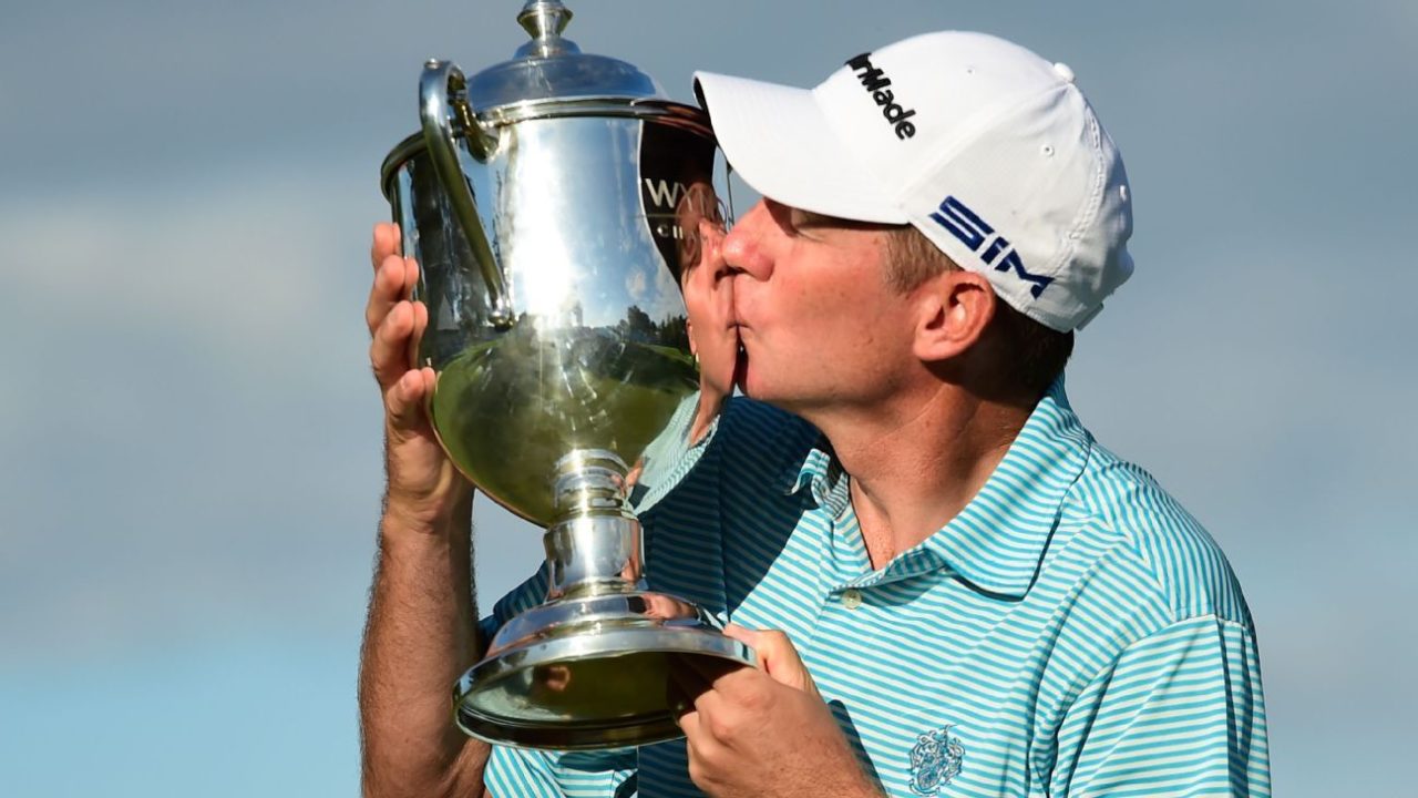 Jim Herman qualifies for FedEx playoffs with 'out of the blue' win at Wyndham