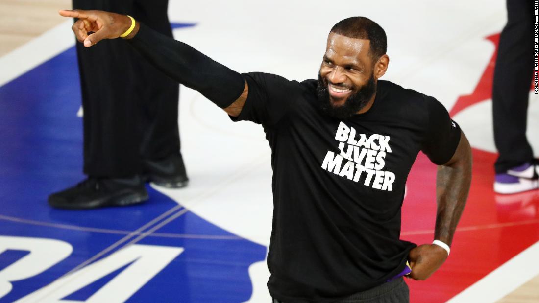 LeBron James speaks out against voter suppression with 'More Than A Vote' campaign
