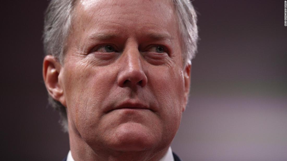 Mark Meadows says he accepts that Harris is eligible to serve as VP after Trump promotes birther lie