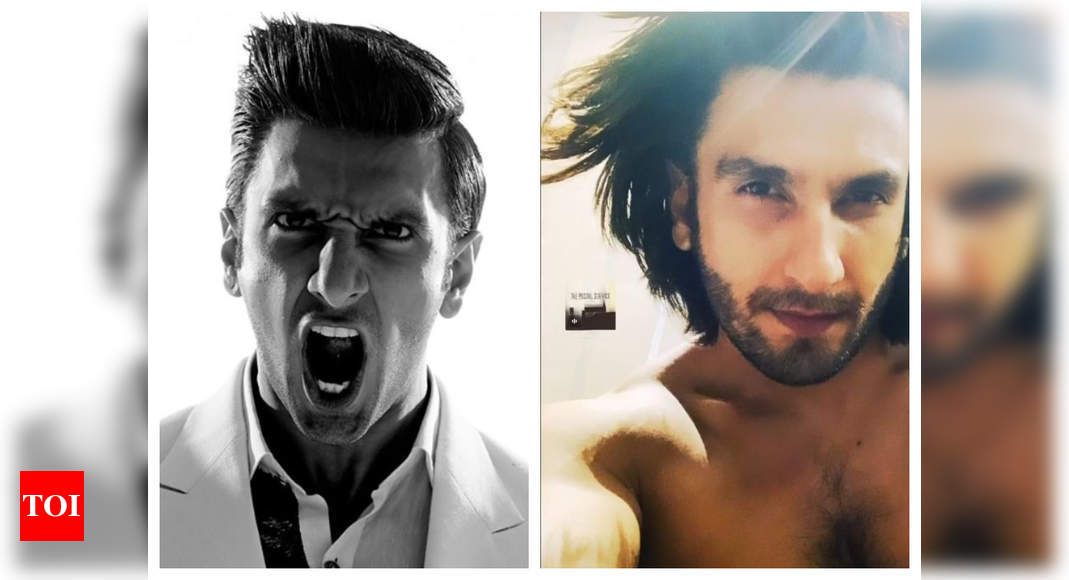 Ranveer Singh shares a glimpse of his two contrasting Monday moods and they are right on point | Hindi Movie News