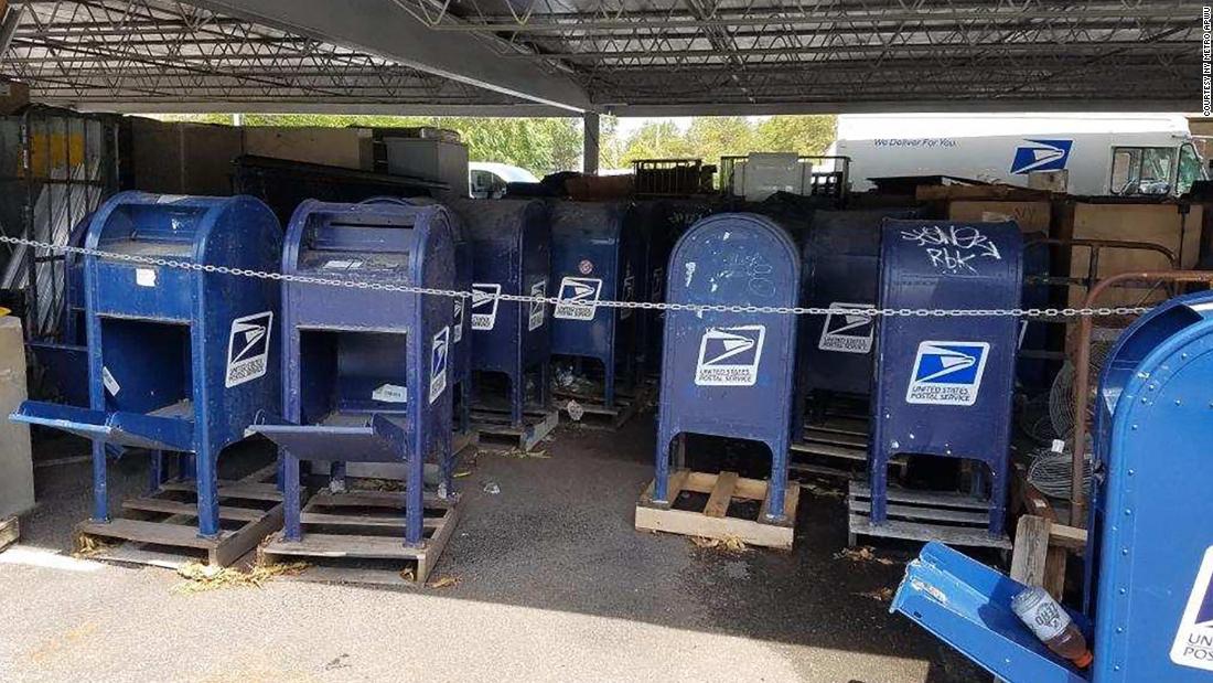 USPS will stop removing letter collection boxes in Western states until after the election, spokesman says
