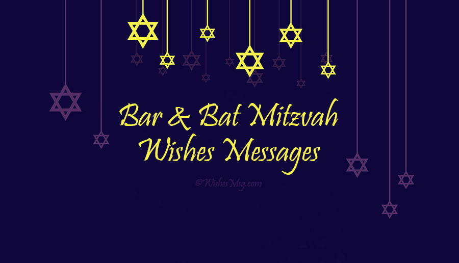 Bar Mitzvah and Bat Mitzvah Wishes