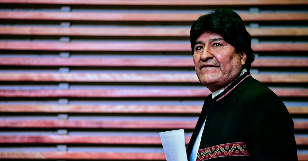 Bolivian Court Denies Ex-President Morales's Appeal to Run for Senate