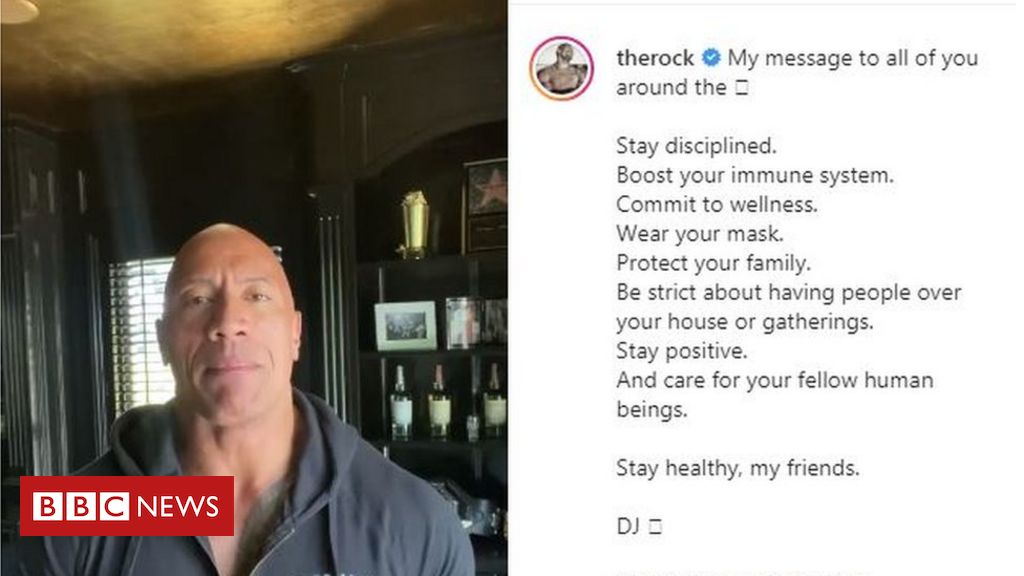 Dwayne 'the Rock' Johnson: Actor and family had Covid-19