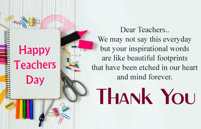 Inspirational Messages for Teachers Day