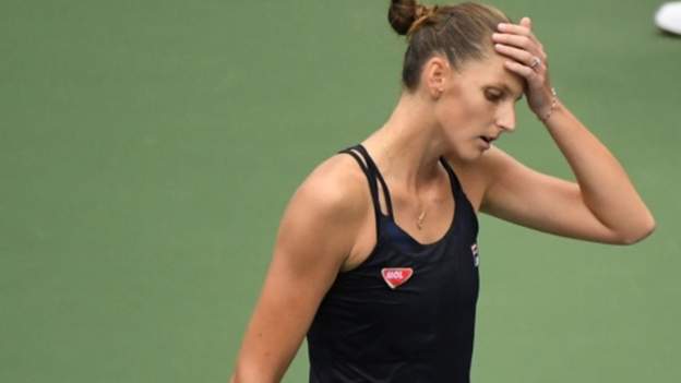 US Open 2020: Karolina Pliskova is beaten by Caroline Garcia in second round