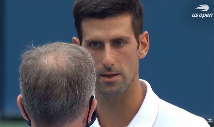 World No. 1 Novak Djokovic Disqualified From US Open 2020 After Hitting Line Official With a Ball