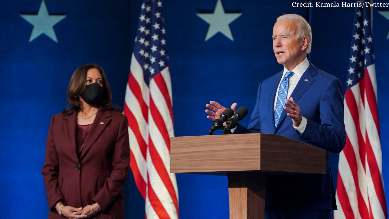 Joe Biden becomes the 46th President of the United States, Kamala Harris of Indian origin became the Vice President